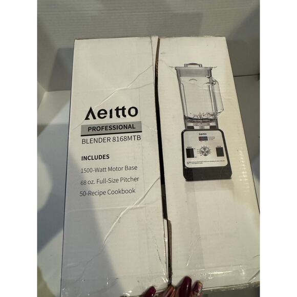 Aeitto 1500W Blender 68 Oz Professional  Blender for Ice Crush & Frozen Drinks - Picture 3 of 13